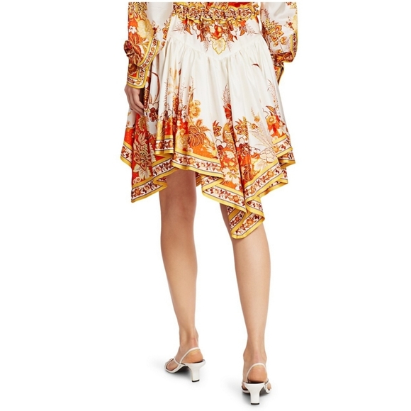 Zimmermann Brightside Angled Hem Skirt - Picture 8 of 16